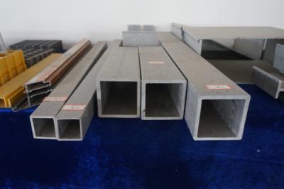 China Custom FRP Square Tube Fiberglass Structural Composite 100*100mm for sale