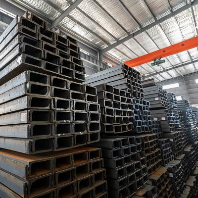 China Construction Hot Sale Galvanized U Beam Steel U Channel / Steel Channel Price C Channel Suppliers for sale