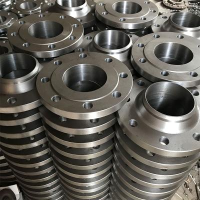 China Industrial Supplier Pipe Adapter Construction Clamp Forged Forging 6 Holes Din Carbon Steel Plate Flange for sale