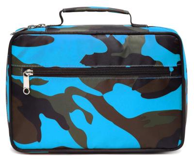 China Waterproof Camouflage Blue Bible Carrier Lds Scripture Tote Hand Bags Girls Boys Women Ladies Bible Travel Case for Youth Kids Teens for sale