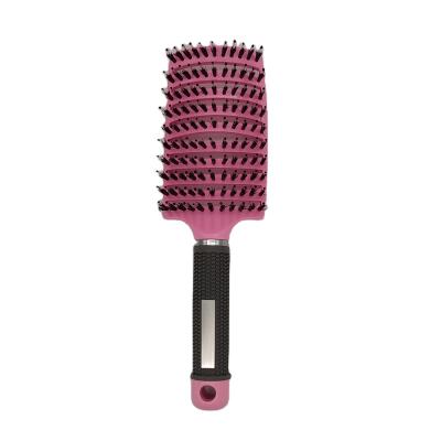 China Eco-friendly Women Hair Scalp Massage Comb Bristle And Nylon Hairbrush For Wet Hair for sale