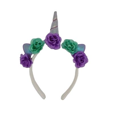 China Eco-friendly Fashion Flower Headbands Lightweight Portable Wholesale Headband For Women for sale