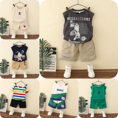 China 2023 New Design Cartoon Fashion Children's Casual Short Sleeve T-shirt Summer Children's Wear Boys Wear for sale