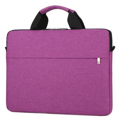 China Fashion Custom Oxford Cloth Liner Bag Notebook Shoulder Laptop Bag Carrying Briefcases Unisex Thin Thin Waterproof Computer Briefcases for sale