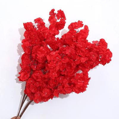 China Home Decoration Flower Wedding Party Hotel Artificial Cherry Branch for sale