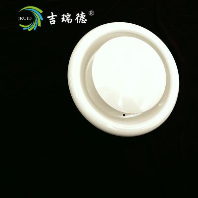 China HVAC Split Ceiling Wind Aluminum Alloy Round Round Jet Nozzle Adjustable Diffuser Vents Air Diffuser for sale