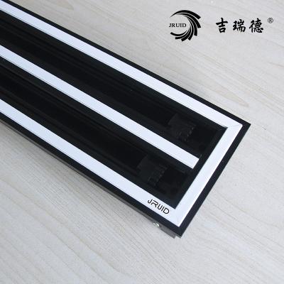 China Modern HVAC Air Conditioning Ventilation Aluminum Supply and Linear Slots Return Air Vent Grilles Ceiling Diffuser for sale