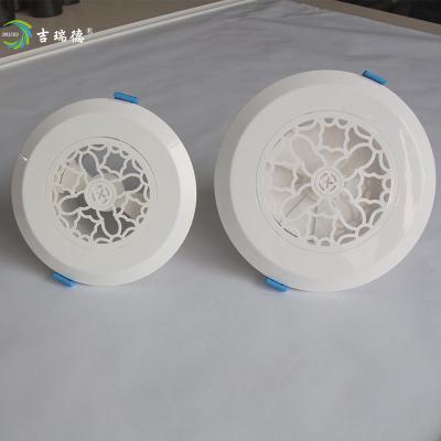 China Easy Installation High Sales Air Vent ABS Duct Covers Durable Custom Design Small Circular Round Air Vent Air Diffuser for sale