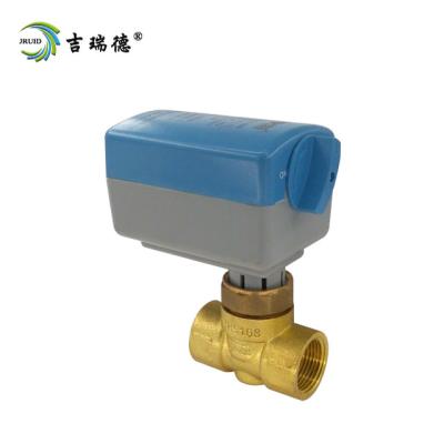 China General Built-in Auxiliary Switch 2WAY/3WAY Electric Motor Control Valve HVAC Electric Valve for sale