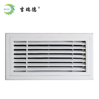 China Fixed Linear Blade Bar AC Grill Wall Duct Covers Removable Core Vent Outlet For Adjustable HVAC System Return Air Grills for sale