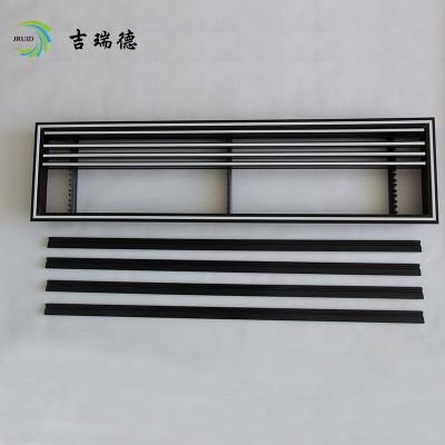 China Modern Low Price High Quality Linear Blind Return Air Outlet Can Be Customized Height HVAC Aluminum Adjustable Return Air for sale