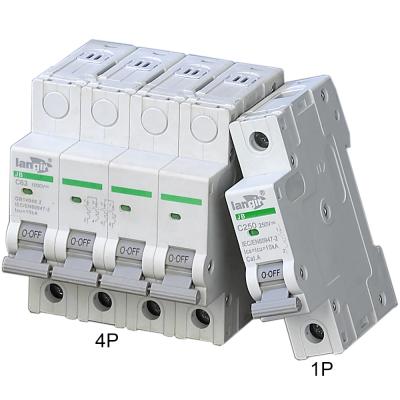 China General Voltage Protection 4 P 1-63A 1000V Circuit Breaking For Wind And Solar DC System Miniature Circuit Breakers for sale