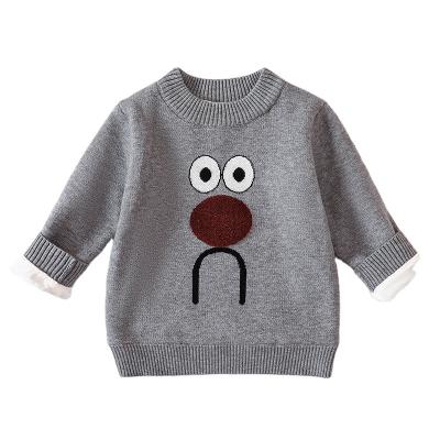 China Custom Anti-Shrink Winter Crewneck Pullover Sweatshirts Boys Sweater Boys Cartoon Kids Private Label Long Sleeve Tops Shirts for sale