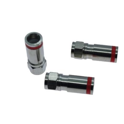 China Ca Mozzi M6 KF5-COMP-26 Union Connector Nickel Plated Brass Silver Pneumatic Tube Fittings for sale