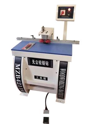 China Home Use Vertical Cabinet Hinge Hole Drilling Machine With Single Shaft With Dust Collector for sale