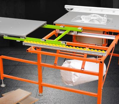 China Horizontal Clean Type Woodworking Single Folding Sliding Rail Table Saw for sale