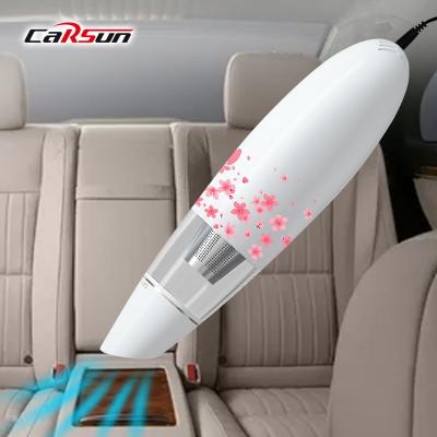 China High Quality Plastic Power Portable ABS Car Wet+Motor Vacuum Cleaner For Auto Strong Suction Wired Car Vacuum Cleaner for sale