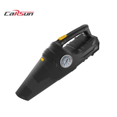 China Portable ABS+motor Mini Car Vacuum Cleaner High Cord Handh and Charger Phone Compressor LED Light for Car Vacuum Cleaner for sale