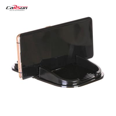 China CARSUN Universal Phone Holder Auto Interior PVC Mat Phone Glasses Sticky Gel Pads Car Inside Decoration Sticky Anti Slip Dashboard Protection for sale