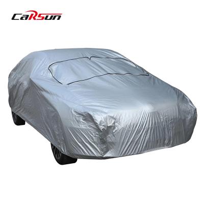 China Universal Car Cover Warterproof.UV Defense.snow Waterproof Dustproof Outdoor Full Cover Sunshade Snow Cover for Hatchback Sedan SUV Car Cover for sale