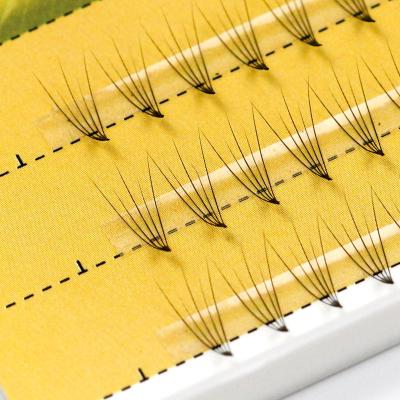 China 2022 newcomer natural lashes individual 5D eyelash lashes Russia eyelash private eyelash extension logo soft natural 60 pieces for sale