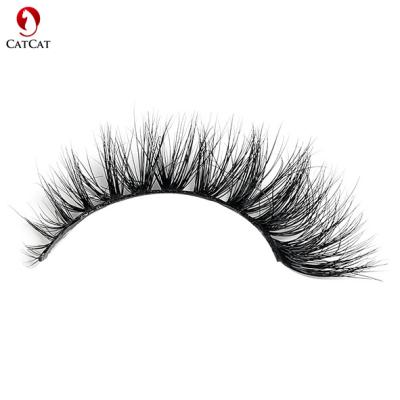 China Canton Flexible Mink Fluffy Eyelash Long Wholesale 25mm Mink Eyelash for sale