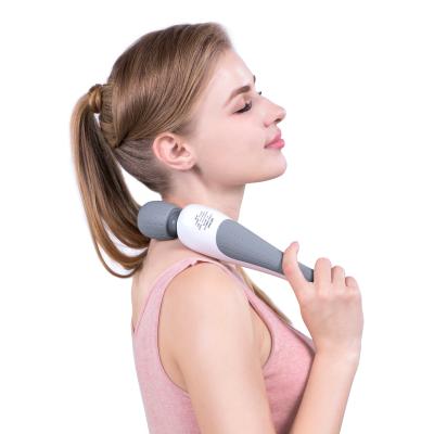 China Full Waterproof Rechargeable Low Price Relieve Stress Electric Body Percussion Massage Handheld Gun 2021 for sale