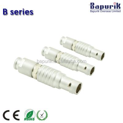 China audio & Manufacturer B Visual Series China Push Pull Circular Connector With 2 To 30 Pin Multicore for sale