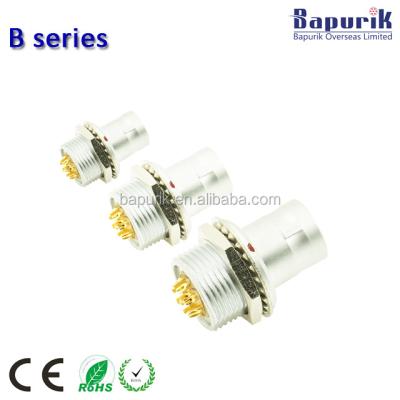 China audio & Video Lemos 7pin Circular Electric FAG 2B Straight Nut Fixed Plug for sale