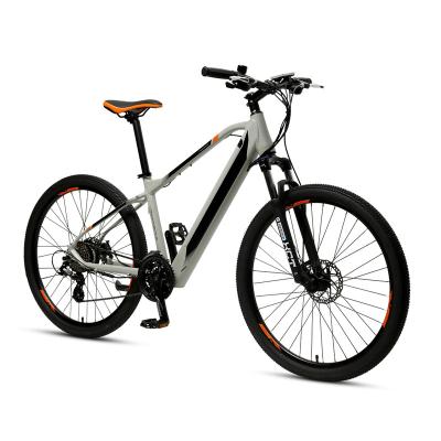 China High Power Aluminum Alloy 27.5 Inch Electric Mountain Bike Electric Bicycle With Front And Rear Alloy Mechanical Disc Brakes for sale