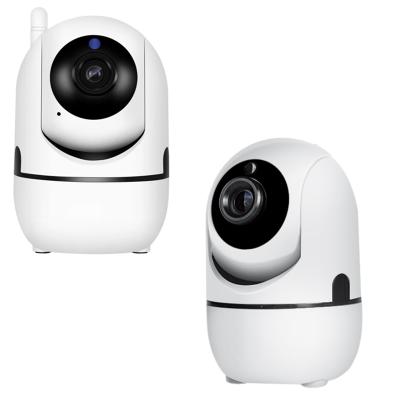 中国 tuya app wifi smart home cameras with night vision voice control auto tracking wifi cameras 販売のため