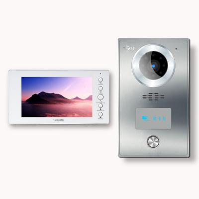 中国 7 inch IP Smart Video Intercom 2 way communication for Multi-unit Video Door Phone Intercom System 販売のため