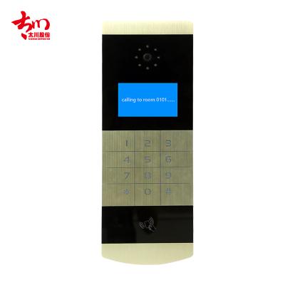 中国 Smart HD IP Video intercom doorbell video entry intercom for multi apartments 販売のため