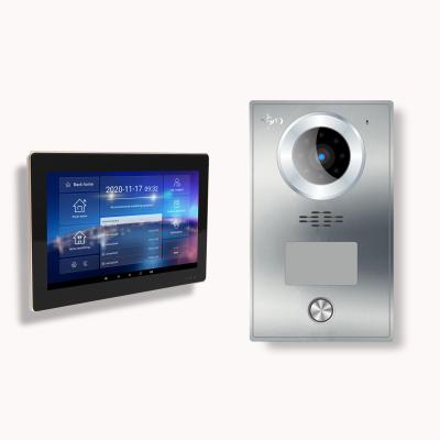 Китай Rain Cover Villa Video Intercom System TCP IP 2 way Tuya Phone Intercom Villa Video Door Phone продается