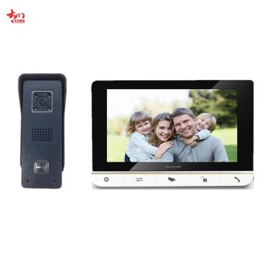 Κίνα Analog 4 Wire Video Intercom KIT Four Language OS Night Vision Motion Capture Villa Video Door Phone προς πώληση