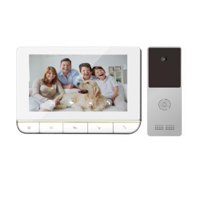 中国 Villa Video Door Phone Analog 4 Wire KIT Four Language OS Villa video intercom 販売のため