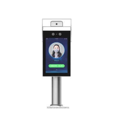 中国 8 inch Digital Body Temperature Face Recognition smart access 販売のため