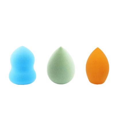 China Heart Shaped Egg Free Blast Latex Base Beauty Stand Makeup Blending Sponge Silky Soft Facial Powder Cosmetics for sale