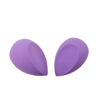 China Silky Soft Colorful Reusable Vegan Custom Logo Tear Cutting Beauty Sponge Silicone Sponges Latex Makeup Egg Free Blender for sale