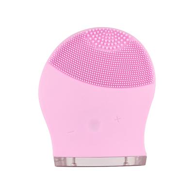 China Mini Electric Silicone Facial Clean Massager Sonic Deep Skin Pore Cleansing Facial Skin Morden Style Face Device Deep Cleansing Brush for sale