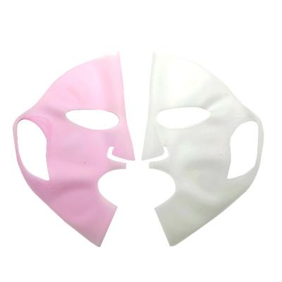 China Wholesale Custom Waterproof 3D Skin Care Female Facial Cover Moisturizer Silicone Face Mask Reusable Patches for sale