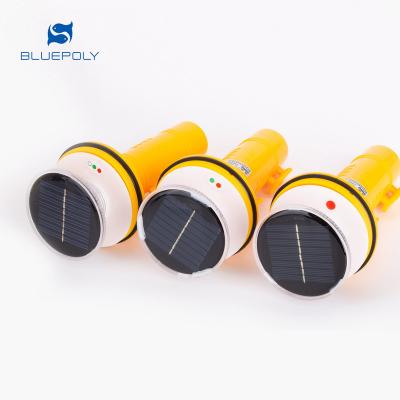 China Plastic Solar Powered Temporary Road Lighting Solar Signal Flash Light For Safety Boat Warning Light for sale