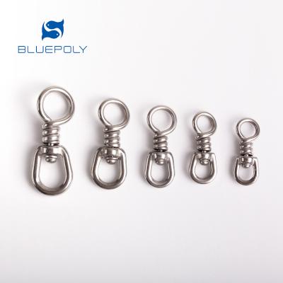 China High quality stainless steel accessory stainless steel swivel single aplet fishing swivel for sale