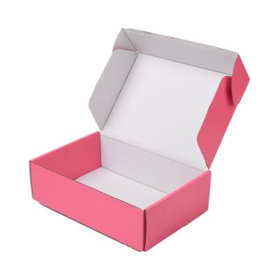 China Recycled Materials Custom Printed Flat Folding Corrugated Cardboard Gift Packaging Mailer Paper Box for sale