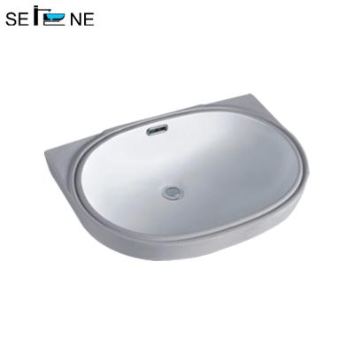 China Under Counter Install TOTO Ceramic Bathroom Under Countertop Wash Basin And Undermounting Sinks for sale