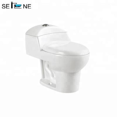 China Double-Flow Wholesale Modern Style Ceramic Toilet Bowl One Piece Toilet Cabinet for Philippines for sale