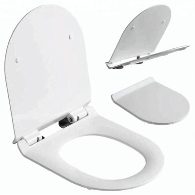 China Hidden Cistern Bathroom Vanity Sink CE Wall Hung Toilet WC Round Slim Toilet Seat Cover Rimless Wall Mounted Lavatory Edge for sale