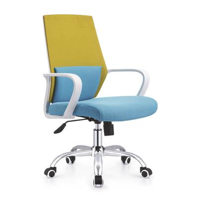 China Foshan Adjustable Commercial Furniture Full (Height) Mesh Office Chairs Modern Unique Design Ergonomic Swivel Chair for sale