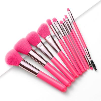 China Angular Blush 8 Years Professional Makeup Brush Factory High Quality Logo Private Label Cosmetic Brush Custom Made for sale