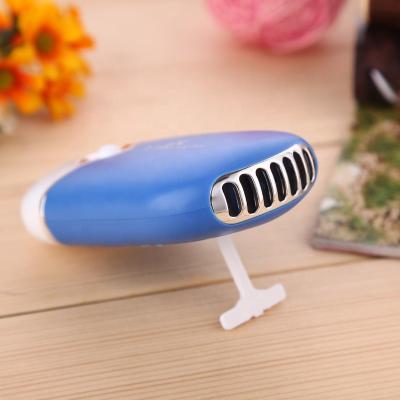 China 2022 Eyelash Graft Mini Usb Rechargeable Portable ABS Neck Fan Fan Planting False Eyelash Hair Dryer for sale